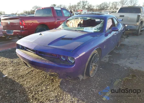 2018 Dodge Challenger R/T Scat Pack z USA, uszkodzony, nr VIN 2C3CDZFJ7JH327910